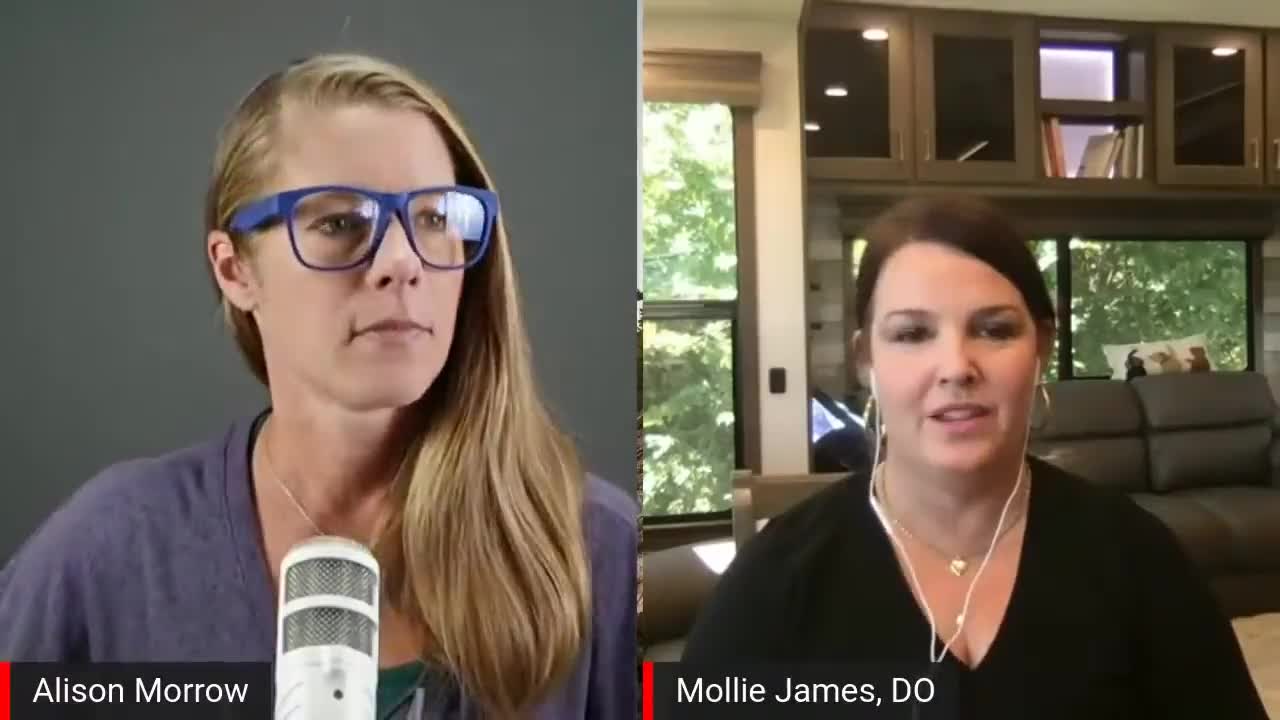 Covid ICU Doctor Quits Over Vaccine Mandate - Dr. Mollie James (short ...